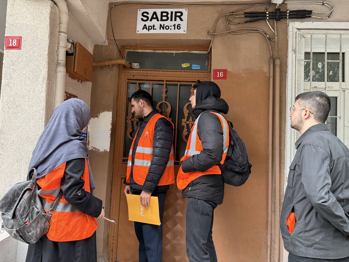 📍Gülbahar Mahallesi 

Yeni yüzler, taze enerjiler, güçlü bir gençlik! 🌿

AK Parti Şişli İlçe Gençlik Kolları olarak potansiyel üye çalışmalarımızla her kapıda yeni bir hikâye, her adımda yeni bir gönül kazanıyoruz.

#HerÜyeyleDahaGenç #BirlikteDahaGüçlüyüz
