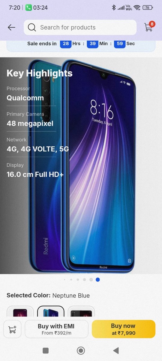 zirfiy's tweet photo. @flipkartsupport the IMEI number doesn’t match the SN number! Also, @RedmiIndia 
Mi Note 8 never comes in a 5G variant, as confirmed by Mi itself. Still, @Flipkart is selling it as a 5G phone. This is clear mis-selling and cheating customers! #BigBillionDays https://t.co/XfBAIIvbor
