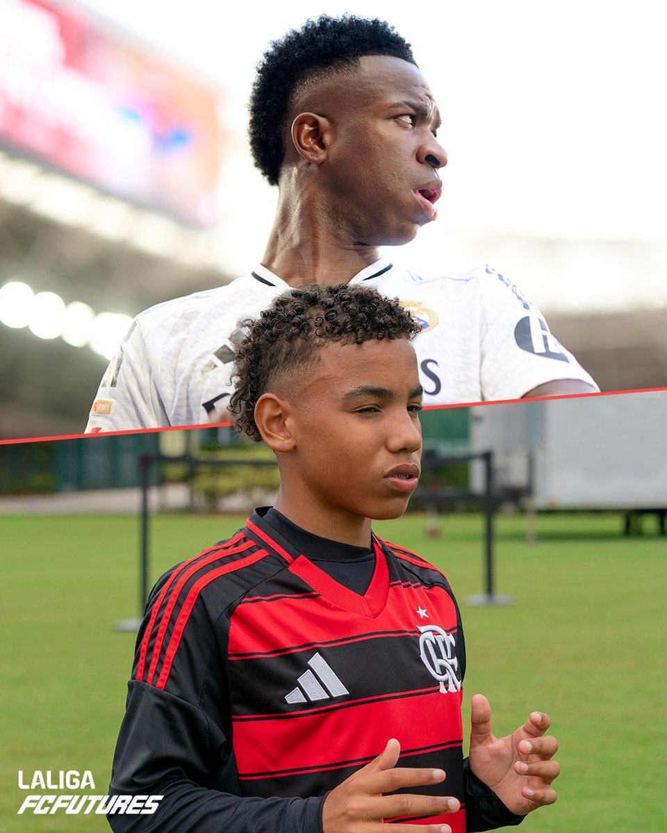 LaLiga's tweet image. 💇🇧🇷 

@Flamengo_es | #LALIGAFCFUTURES