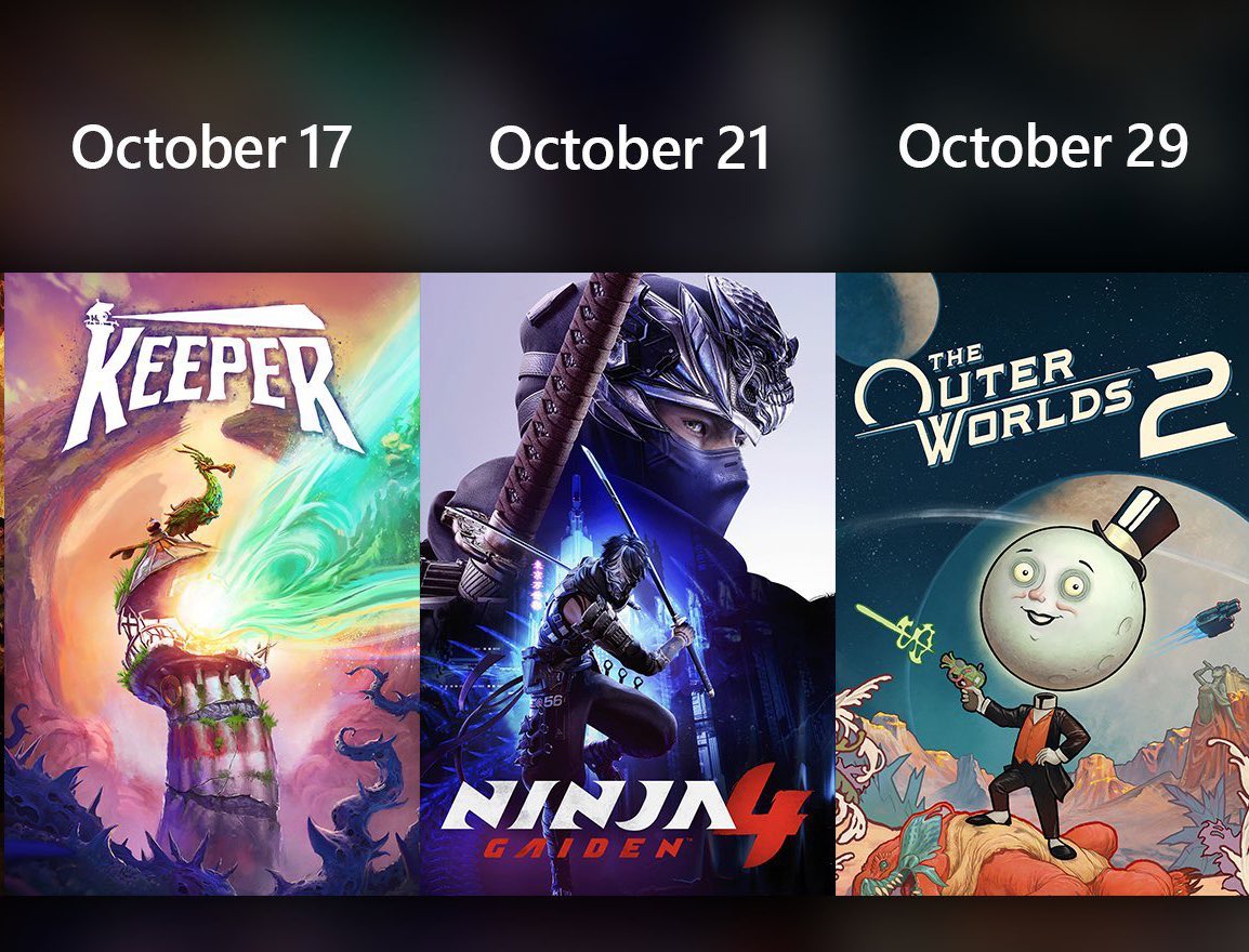 7asawiGamer's tweet image. ✅ أكتوبر هو شهر #Xbox بجدارة.
• ألعاب مُنتظرة من اليوم الأول قادمة من استوديوهات Xbox.
• بتتوفر من اليوم الأول على خدمة #XboxGamePass ألتمت و #PCGamePass
في صفقة أفضل منها؟
مستحيل.