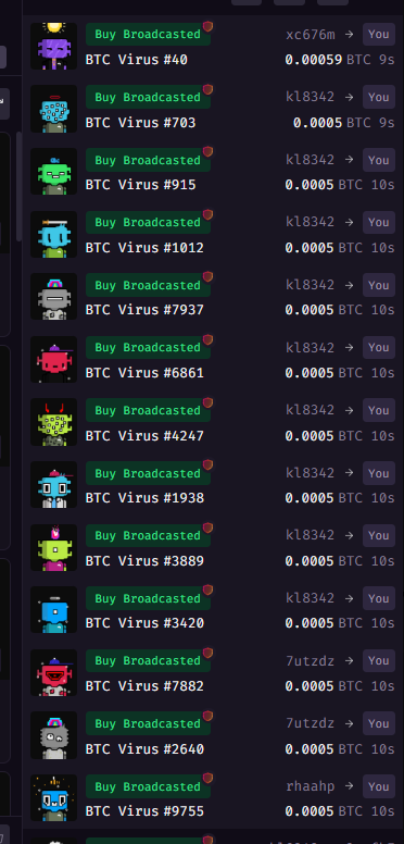 #spreadthevirus 🦠

<a href="/btcordinal/">BTC MACHINE🤖 - BTC VIRUS🦠</a>