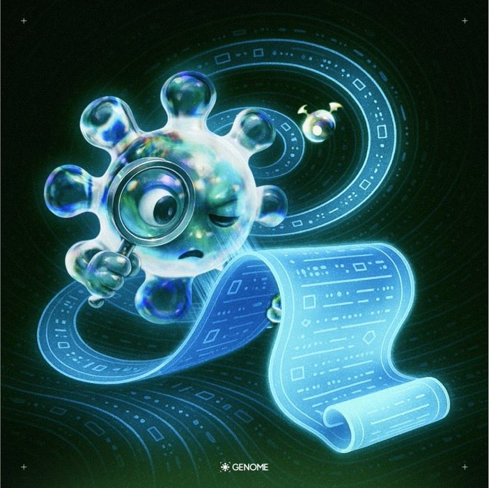 themubaraksalam's tweet image. InfoFi burned bright but fast.
@genome_protocol is building what comes after the burnout, an economy of proof, not promises.
Every action becomes data. Every contribution builds rep.
And every bit of real engagement compounds into $NOME value.
No bots. No hype. Just signal.