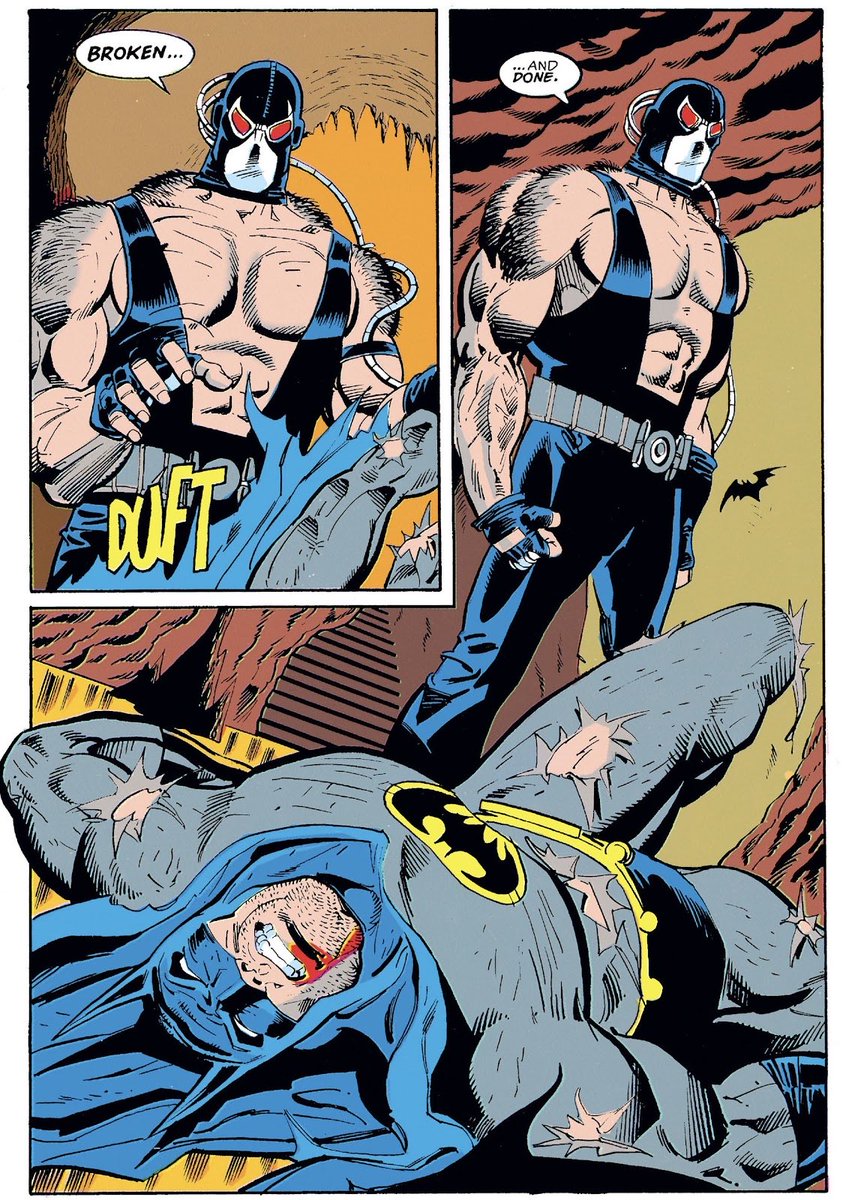 BVengeance000's tweet image. Hearing we’re getting a animated series of Knightfall was not on my list but hell yeah