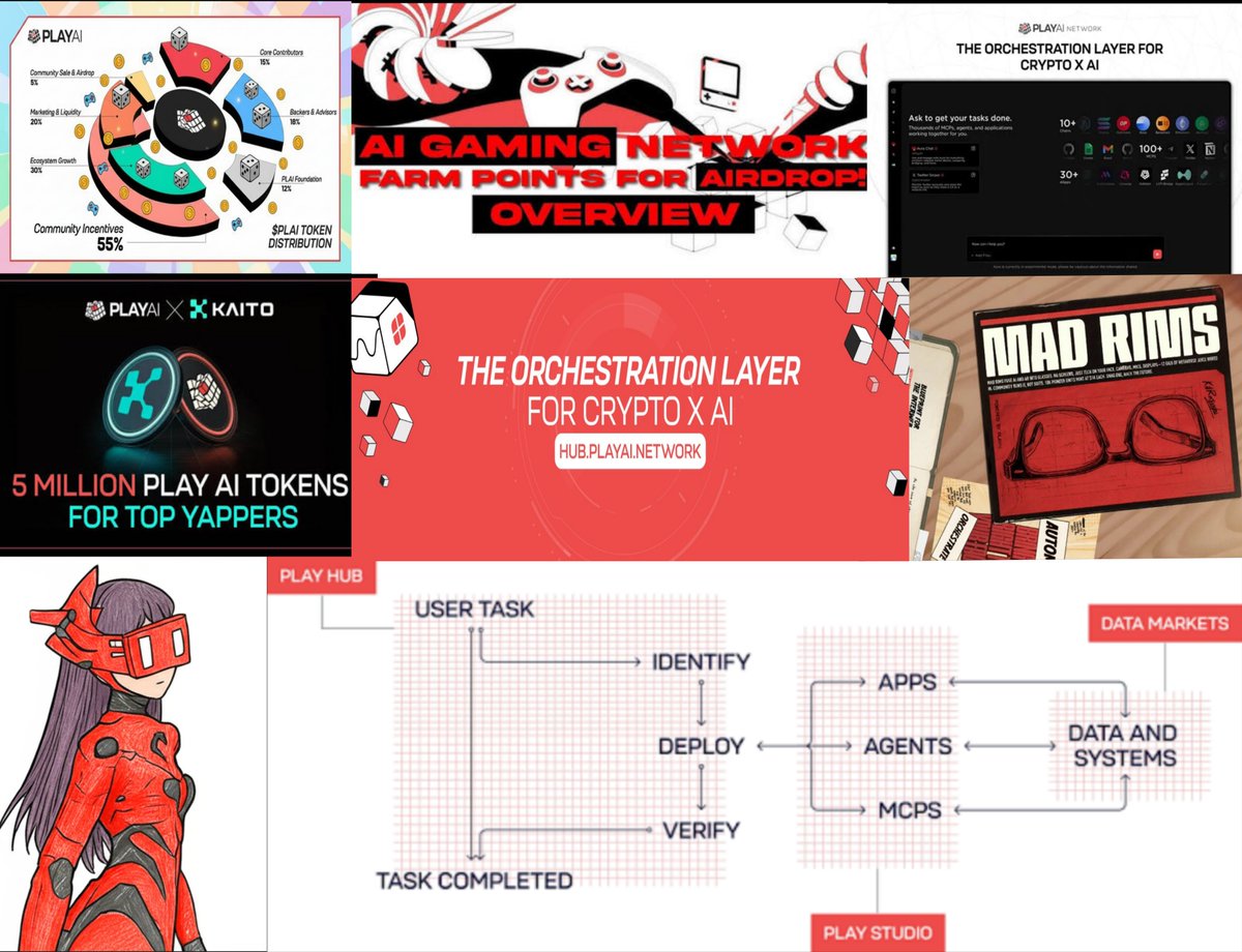 tech466's tweet image. It&apos;s all about @playAInetwork 
It&apos;s all about Orchestration 
It&apos;s all about Automation 
It&apos;s all about $PLAI governance 
It&apos;s all about Playhub 
It&apos;s all about Playstudio 
It&apos;s all about OASIS nodes
It&apos;s all about Play-collective NFT 
It&apos;s all about Hub creators
It&apos;s all about…
