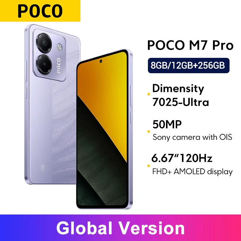 AliExpres_Br's tweet image. 📱 POCO M7 Pro 5G Versão Global – Dimensity 7025-Ultra, tela AMOLED FHD+ 120Hz com proteção aos olhos, câmera 50MP, bateria 5110mAh ⚡
💰  R$1.711,68 
👉 s.click.aliexpress.com/e/_c4BIKuqJ

🔥Convide seus amigos 🔥
t.me/Ofertassdiaria…
#POCO #Smartphone #AliExpress #Tecnologia #Promoção