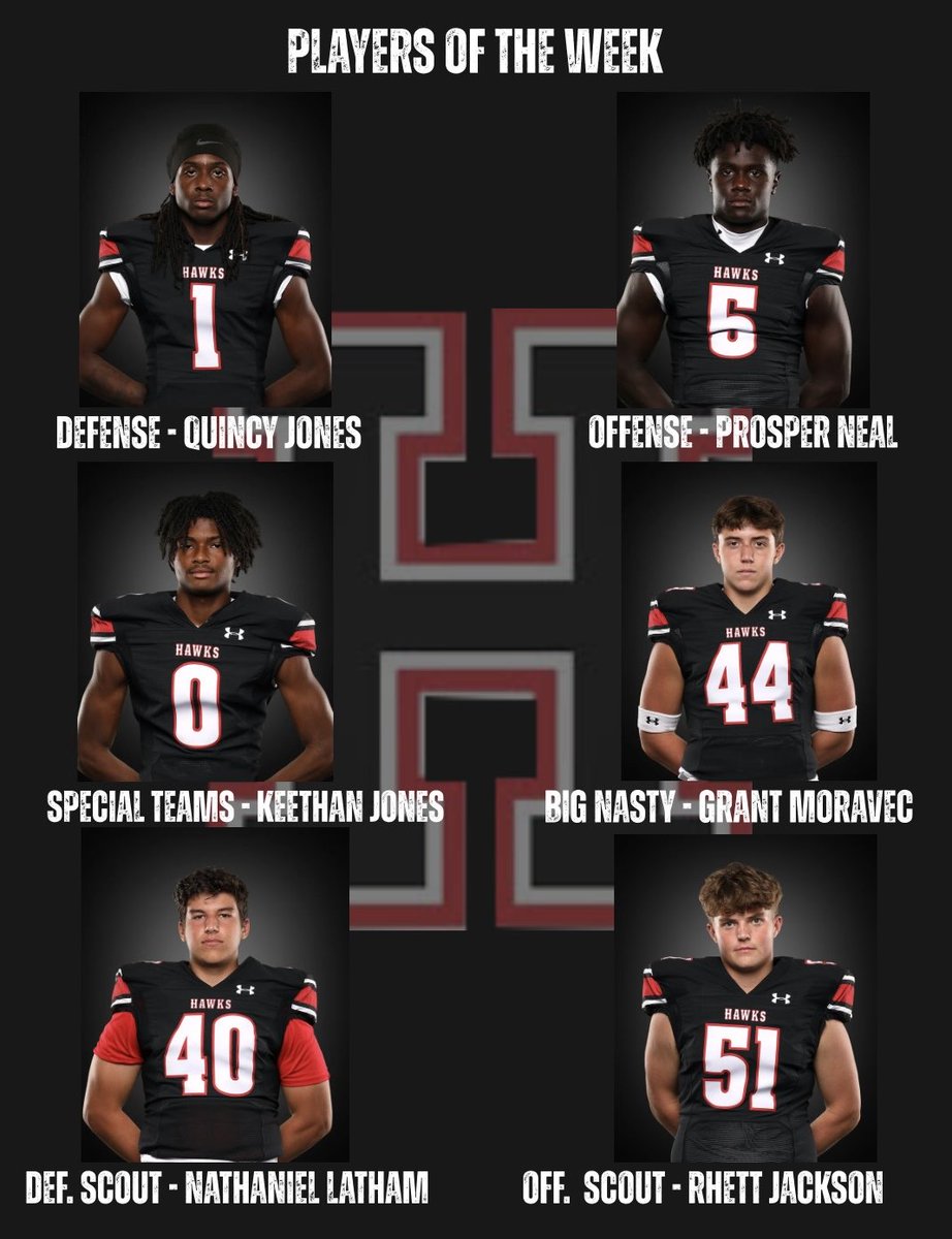 Week 6 Players of the Week ‼️

#Southside #Hawks