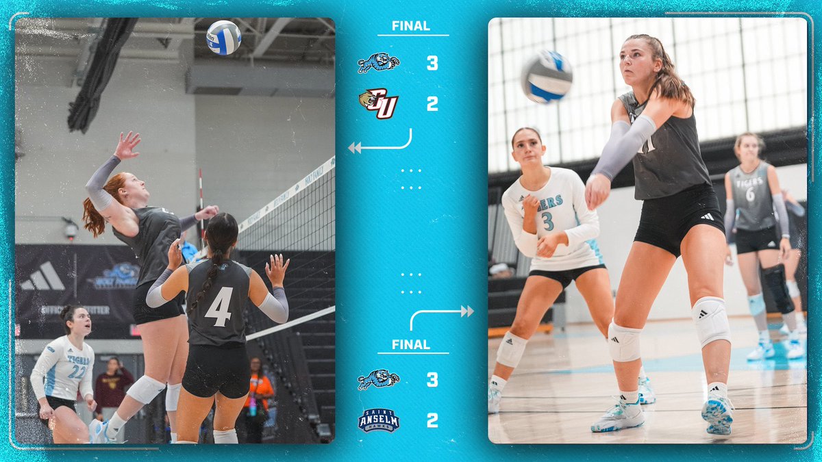 For the fifth time this season, HFU Volleyball wins two matches on the same weekend. Last night, Ava Kidd led all players with a season-best 1️⃣ 6️⃣ kills in a win at Caldwell. Abby Bachman then posted a match and career-high 6️⃣ aces in today’s victory over Saint Anselm.