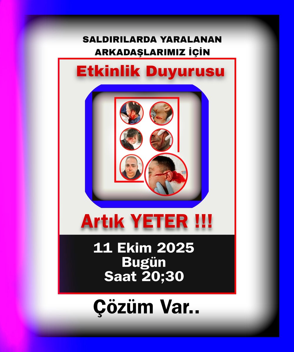 #CezaevineGüvenlik 
Cezaevinde görevli infaz koruma memurlarına yapılan her türlü saldırıları kınıyoruz. 
Artık yeter!! Önlem istiyoruz. 
Hizmet Sınıfımız ACİLEN değiştirilmelidir. Büro memuru değiliz.
