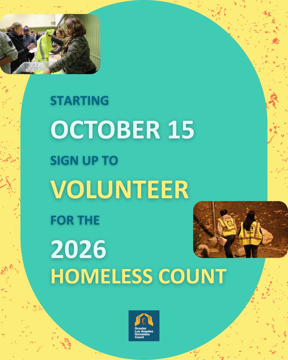 We need everyone’s help in addressing the homelessness crisis. By lending a hand during the Homeless Count, you help shape how services and housing are delivered across L.A. County. This small decision can have a huge impact. It starts with a count and ends with a home.