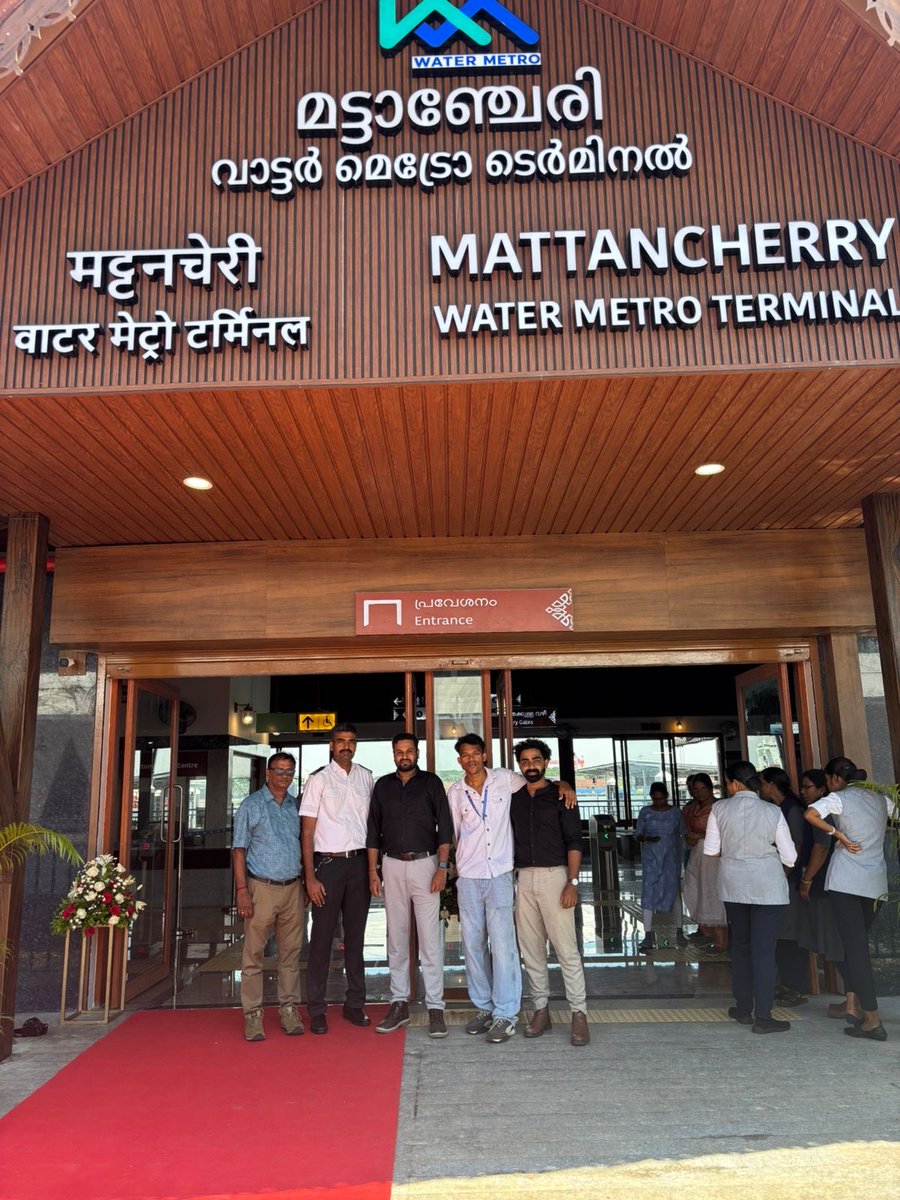 SinroRobotics's tweet image. Thrilled to be part of the Mattercherry & Willingdon Water Metro PCS & ITMS Project — advancing smart mobility and urban innovation with #SinroRobotics!
#SmartMobility #WaterMetro #ITMS #Innovation #SmartCity #Kerala #Tech
