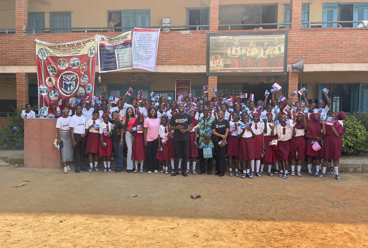 MCHProject's tweet image. Every empowered girl is a promise of a healthier future. 🌸