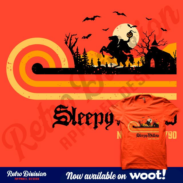 "Retro Vintage Headless" is featured today on @Woot! Special thanks to #Woot and all who voted, you are #awesome! Watch your heads and get your apparel here! buff.ly/yFo1XU9

#shirt #tshirt #sleepyhollow #headless #headlesshorseman #washingtonirving #halloween #camiseta