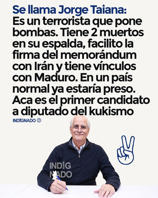 hub_RN's tweet photo. Antecedentes:
1) Terrorista, funcionario QK
2) se apareó con Nancy Pazos
A quién votás???

Santilli Taiana Elecciones 2025 Ramos Padilla https://t.co/o0BEDTZNf1