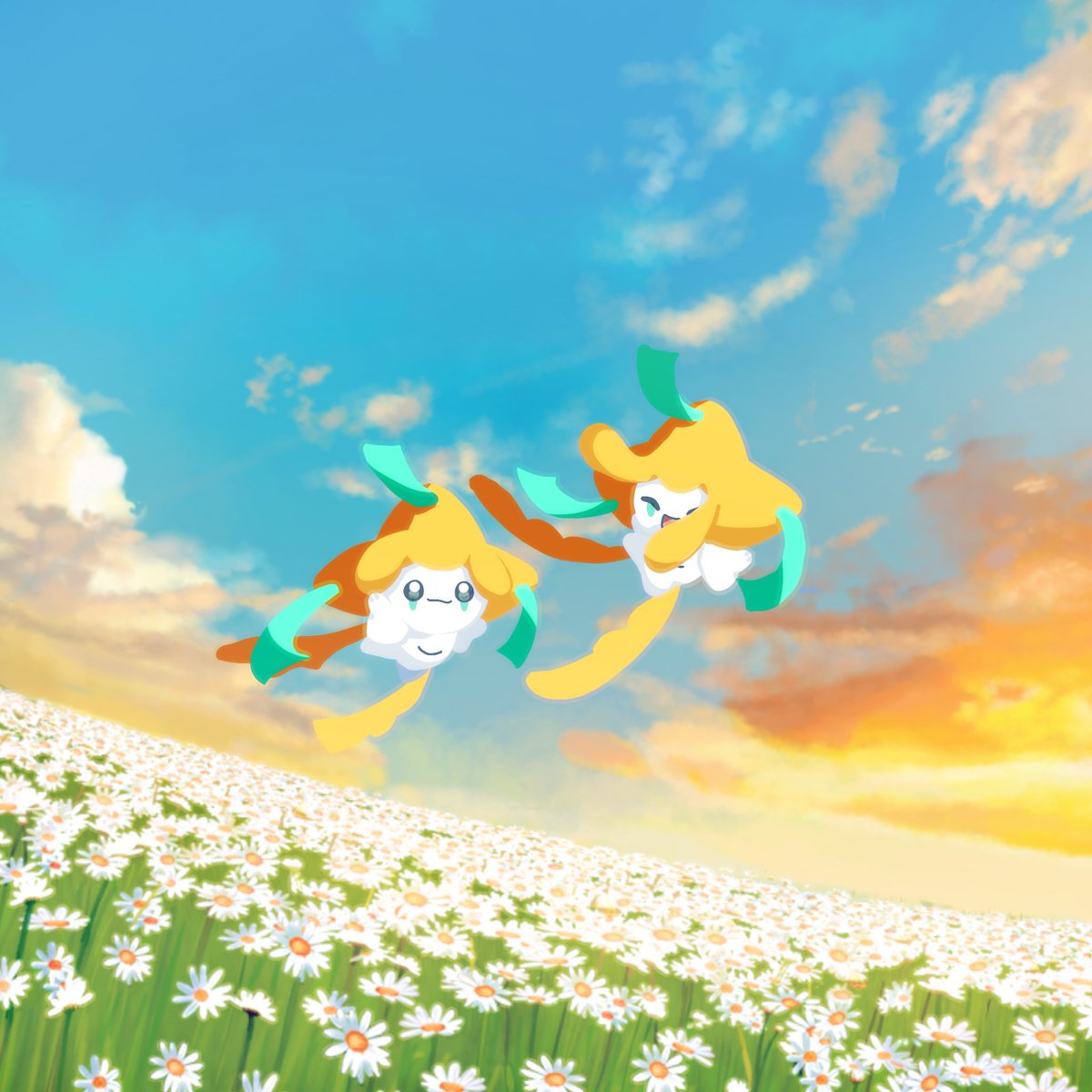 ひらひら描き損ねた😭