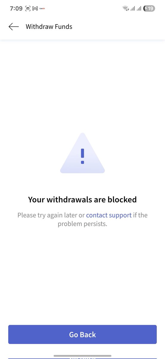 AmanKalola1715's tweet photo. @CoinDCX has blocked my account &amp; frozen ₹4,12,000 without any reason!
Even after multiple tickets, no response — just silence.

@FIU_India please look into this — users’ funds can’t be blocked like this!
@cmrsbtc
@CryptoIndiaNews
Proof below 👇
#CoinDCX #CryptoIndia #FIUIndia https://t.co/qsbpsLn8fp