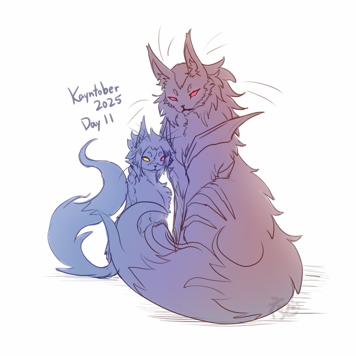 #kayntober2025 Day 11

Doing free form today, meow meow

#Kayn #Rhaast #Rhaayn