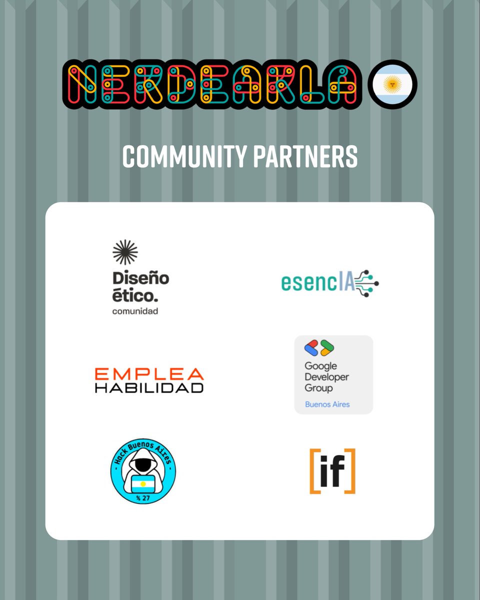 #nerdearla tweet media