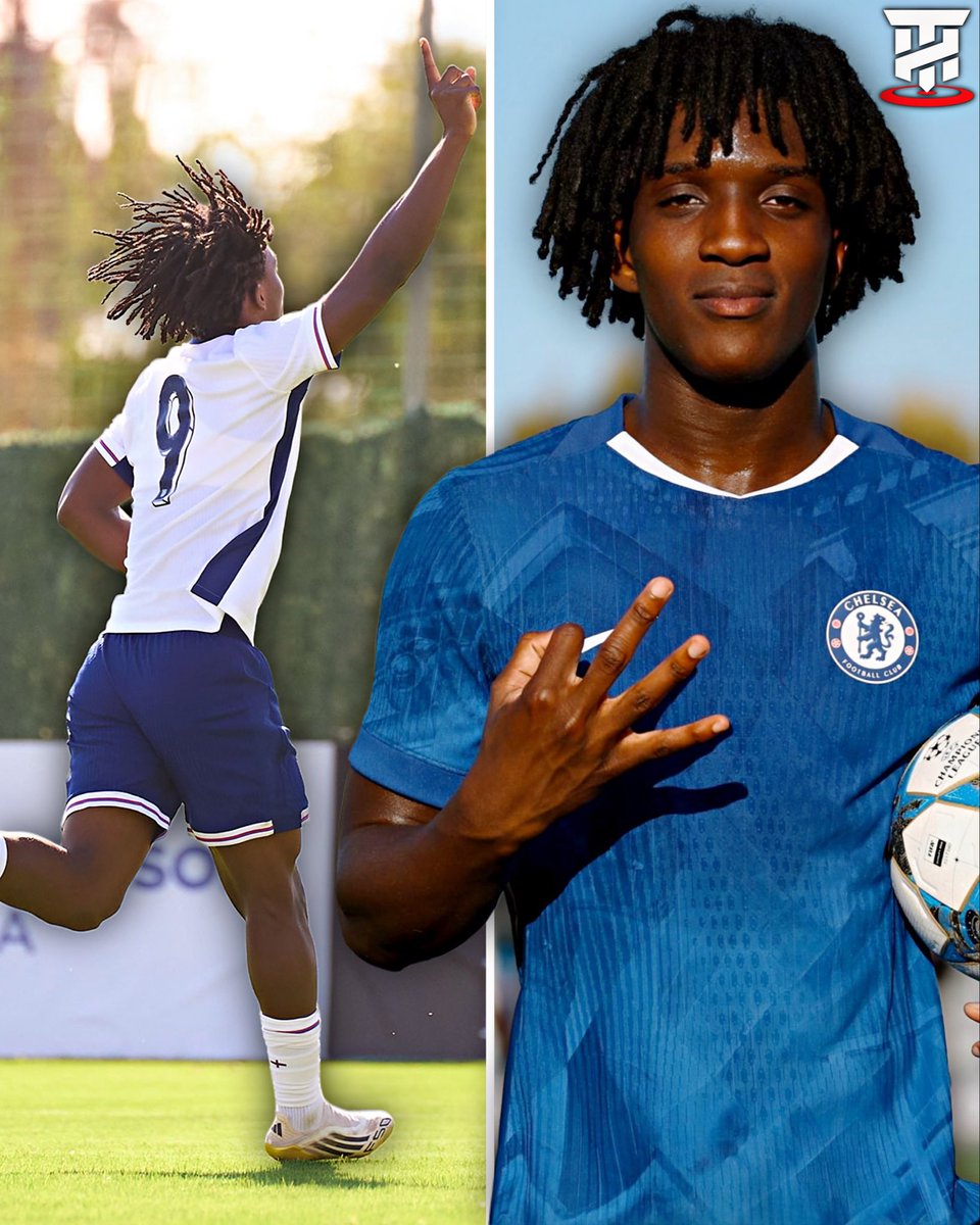 thetalenthunt3r's tweet image. After today’s goal for England U19s, 17 year-old striker Shim Mheuka has scored 16 goals for club and country this season.🤯⚽️

Mheuka scored the first goal in England U19s 4-1 win over Belgium U19s this morning. This season, he has scored 10 goals In 10 games for Chelsea’s U19s…