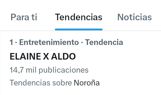 AldaineUpdates's tweet image. SE LOGRÓ #1 TENDENCIA ❤️‍🔥

Hagamos que se enteren los dos, corran a su instagram y suban historia de la tt etiquetandolos a ambos ✨

ELAINE X ALDO
PODCAST ALDAINE