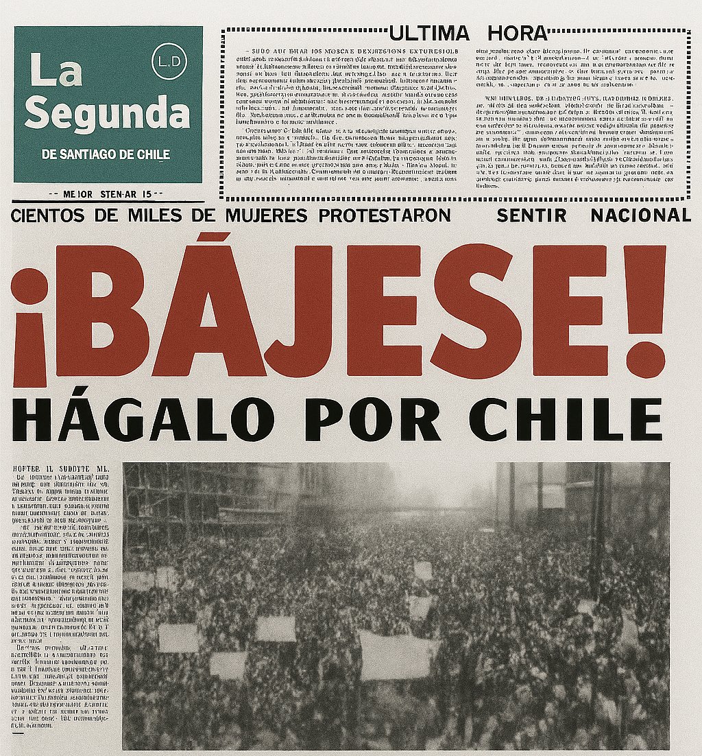 Ante la NULA opción de @EvelynMatthei de llegar a la 2da vuelta sería un acto patriótico que se bajase de la presidencial para asegurar el triunfo en 1ra vuelta. De esta forma, podría dejar un buen recuerdo y no ese aire de ambición extrema, desmedida y antiética