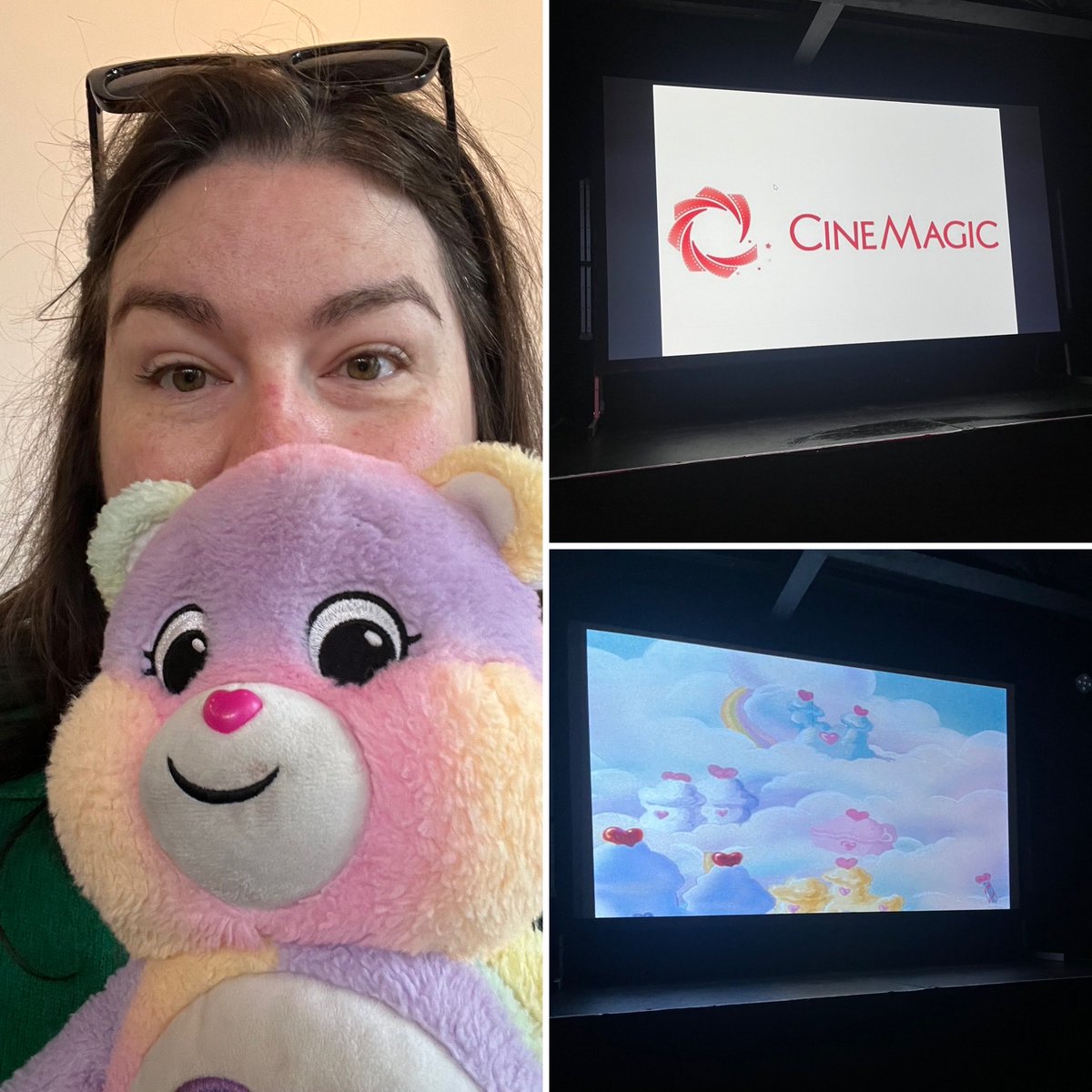 AmandaFBelfast's tweet photo. The Care Bears movie 40th anniversary @Cinemagic screening at @BlackBoxBelfast this morning was fab. Auntie Amanda had a great time! It was all about caring, compassion and friendship! 💕 https://t.co/9OwfYNRhbX