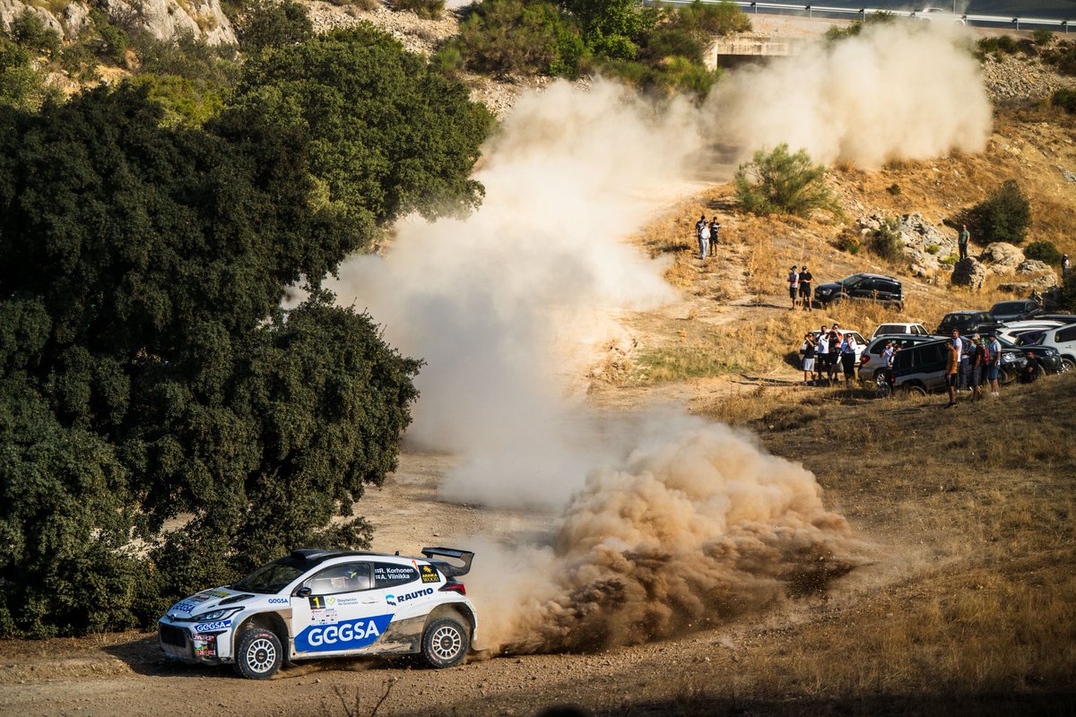👊🏻 ¡¡Roope Korhonen / Anssi Viinikka dejan su sello delante de la afición andaluza!! 

📊 <a href="/RallyeGranada/">Rallye de Tierra Ciudad de Granada</a> 
🏁 FINAL:
🥇 Roope Korhonen / Anssi Viinikka 
🥈 Alejandro Mauro / Adrián Pérez
🥉 <a href="/JoanVinyesDabad/">EquipVinyesDabad</a> / Jordi Mercader 

#CERTRallycar 🇪🇸