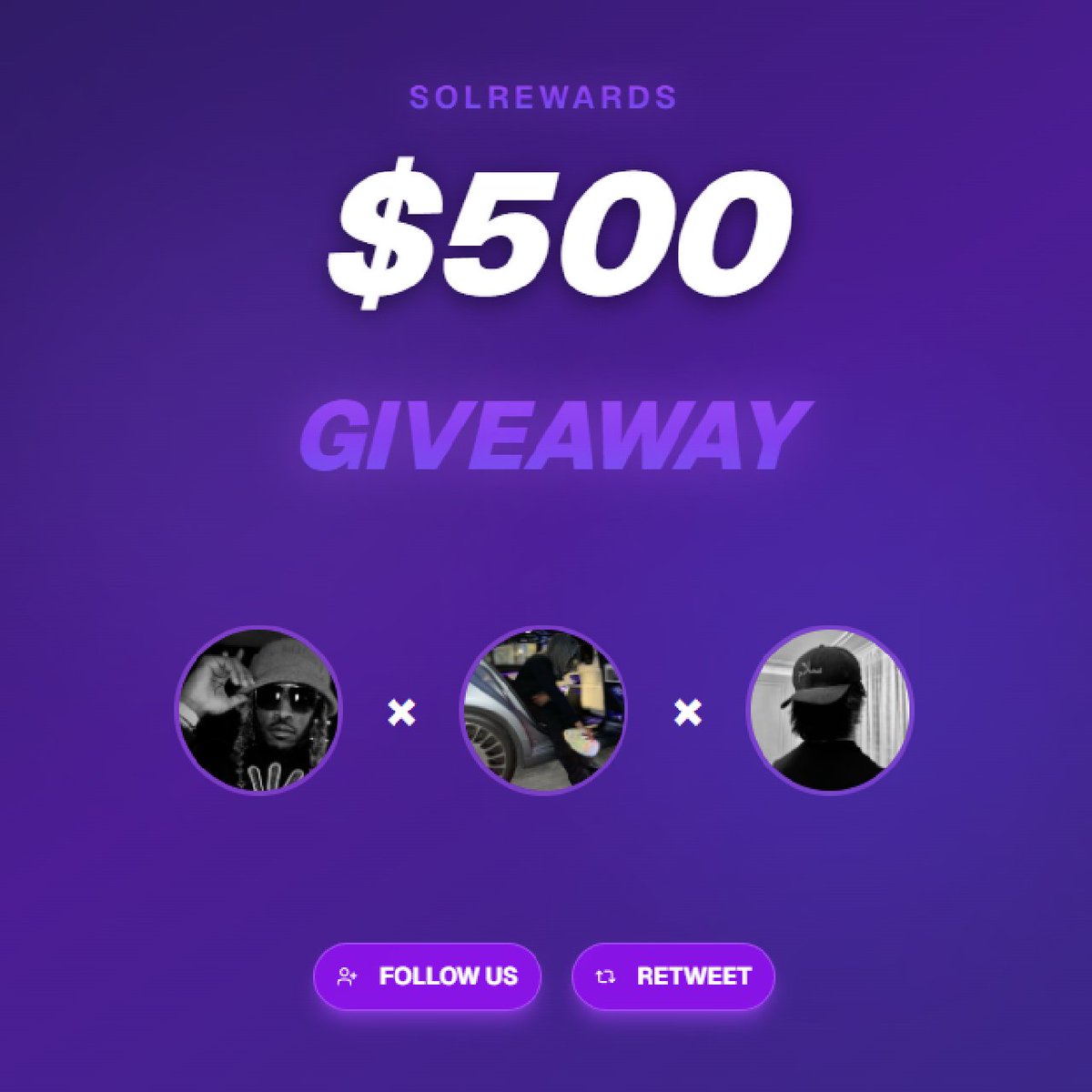 Solrewardslol's tweet image. $500 Giveaway (1 winner)

‣ Follow @solrewardslol, @eg7klol &amp;amp; @or_1kn 
‣ Like &amp;amp; RT
‣ Tag two friends

Ends in 7 Days ⏳