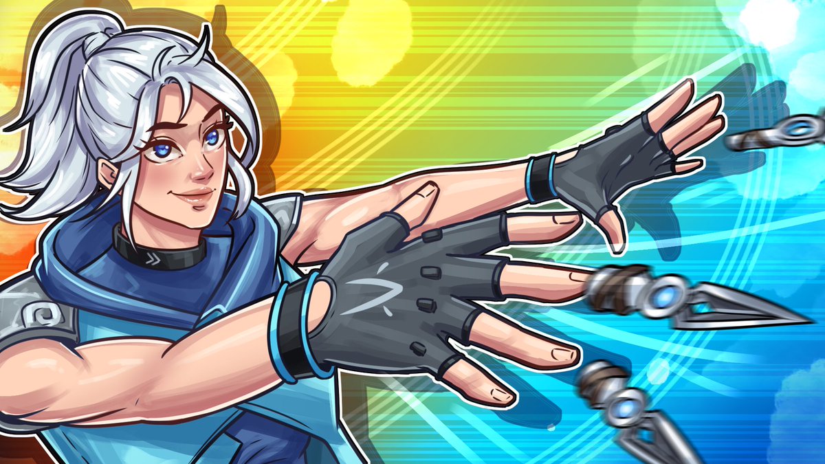 Thumbnail i made for <a href="/CriticXD/">Critic - クリティク</a> a while ago. Thanks for the opportunity! Video is up on his YouTube, check it out! 
youtu.be/4NBeIGOXLwY?si… #VALORANT募集 #ValorantArt #Jett #VALORANTChampions