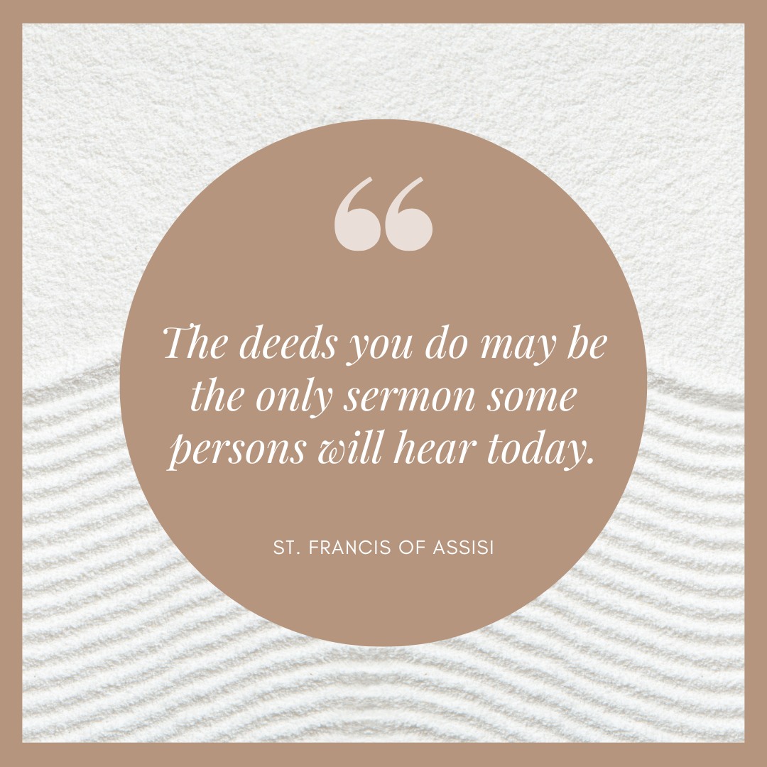 StMarysFoxboro's tweet photo. On this feast of St. Francis, let us pray for the many Franciscan religious orders who continue to live out Francis's call. ⁣
#StMarysFoxboro⁣
#Saints #EvangelizeBoston https://t.co/FpyMLscIjU
