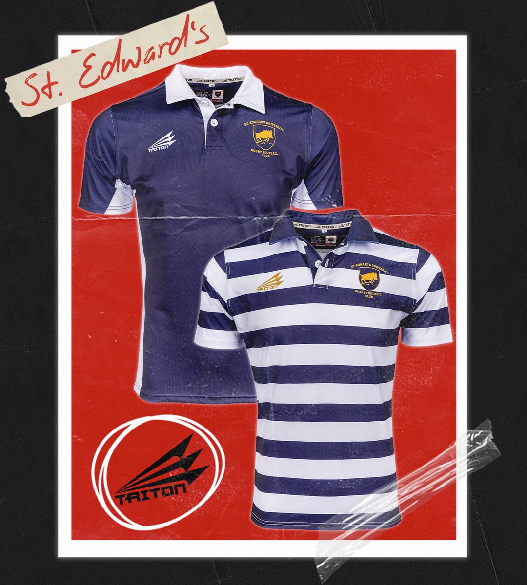 Saturday's a rugby day! Featuring the custom QuadFlex jerseys for St. Edward's University Rugby Club in Austin. Upgrade your team's kits and request your free designs now:
teamtriton.com/custom-rugby-j…

#Custom #Authentic #Original #Rugby #Kits #Uniforms