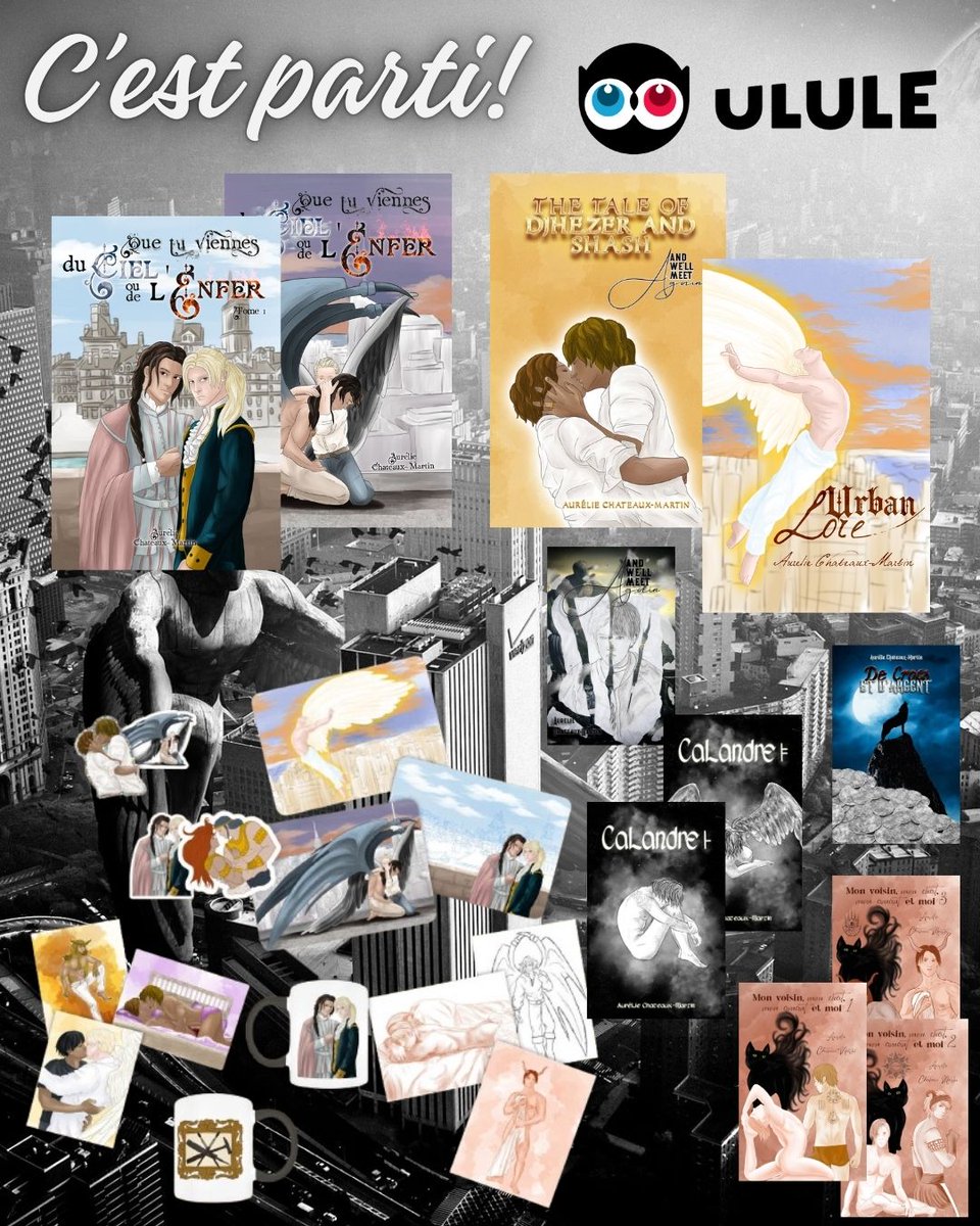 La collecte est lancée ! Rendez-vous sur Ulule : fr.ulule.com/urban-fantasy-…