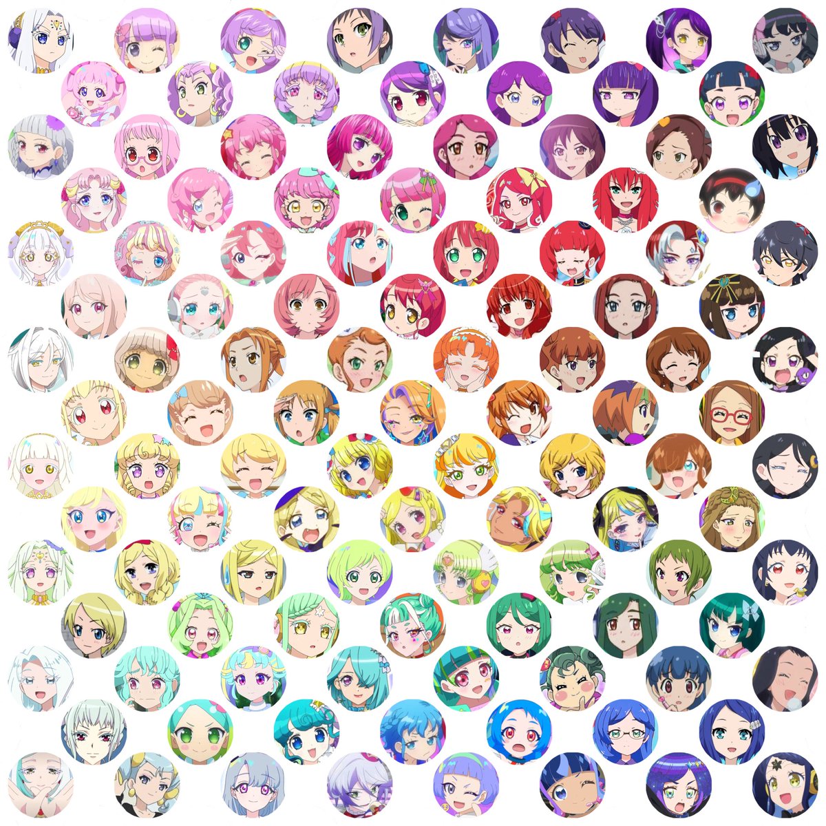 프리리즈 113인 (각성/엑스트라 포함)
팔레트를 만들었습니다..............힘들었어요