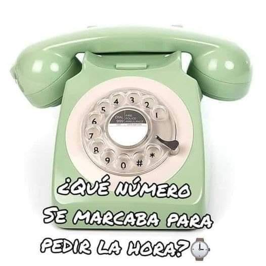 Eres old, pero así de old?”