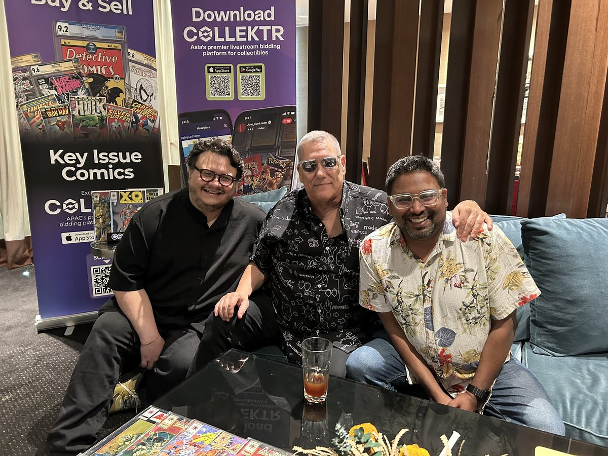 Yesterday was the first part of my personal appearance in Malaysia.  The good folks at <a href="/CollektrMY/">Collektr</a>  set up a press junket for me in a private room in the Grand Hyatt! Three hours of interviews with The  Star newspaper, MalayMail and these good guys from Goggler!