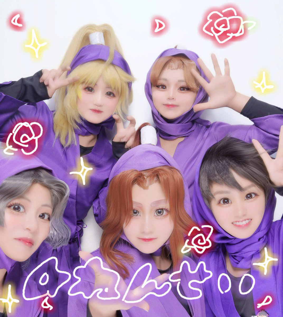 Anmitsu_cos_'s tweet photo. ﾝｰｰｰｰｰｰｰ可愛いな、俺ら https://t.co/pQqy7AcfKC