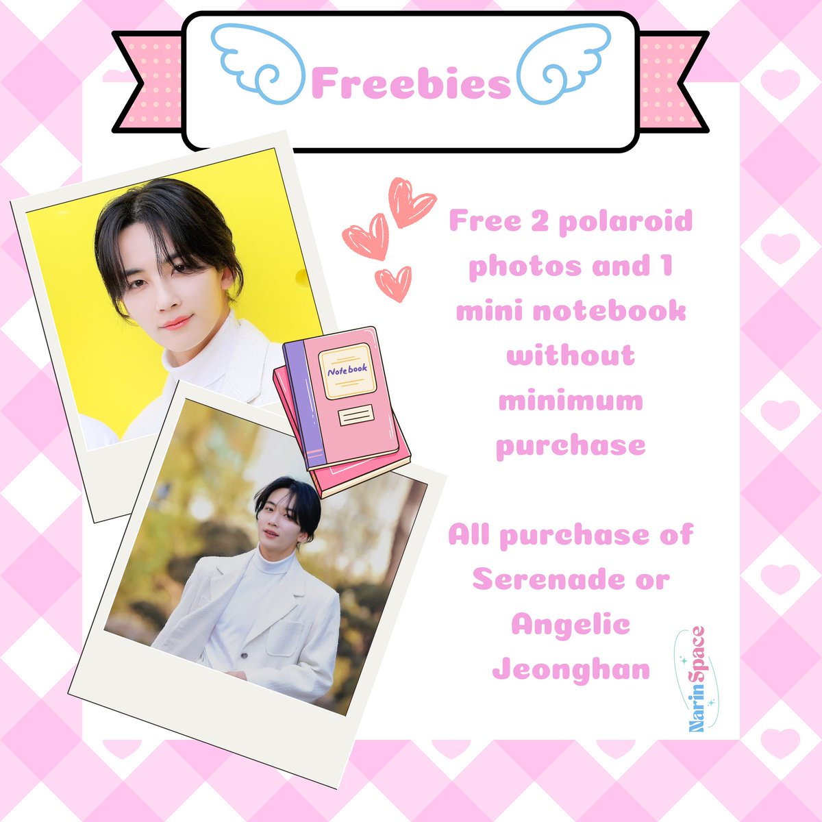 NarinSpace_'s tweet photo. Open PRE-Order 

“SERENADE” + “ANGELIC JEONGHAN” BDAY FANMERCH ✨

Like + share akan sangat membantu ❤️

🗓️04.10 - 12.10.2025
🔗 https://t.co/oHUDRNM1gm
📍Sidoarjo/Surabaya

🏷️ WTS jeonghan birthday fankit fanmerch https://t.co/l4O43kVaLU
