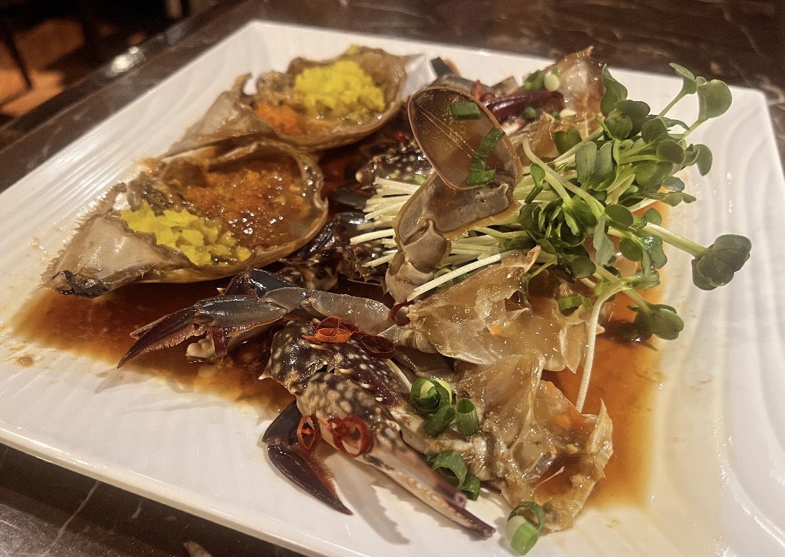 link_tsuyu's tweet image. カンジャンケジャンって言いにくいけど、美味しい🤤