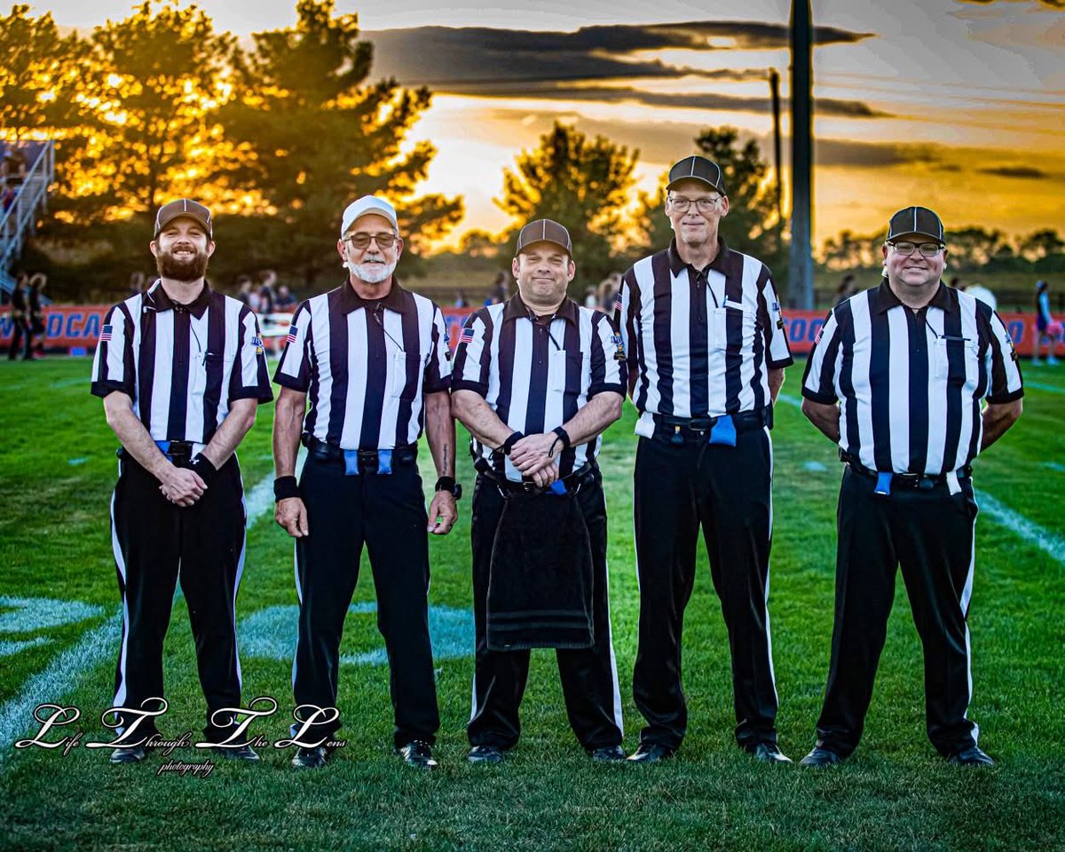 Lime City Officials were on the field in Whitley County last night! <a href="/IHSAA1_Official/">Indiana High School Athletic Association Officials</a> #officialsappreciationweek
