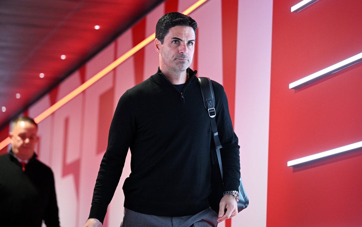 Arsenal's tweet photo. 💬 "Every game demands different things and we believe that it's the right way to start today. We have a lot of talent, we need to balance that our with the right work rate as well and as always, I'm very excited for the game."

Mikel Arteta discusses today's starting XI 🎙️ https://t.co/Lr778BnguS