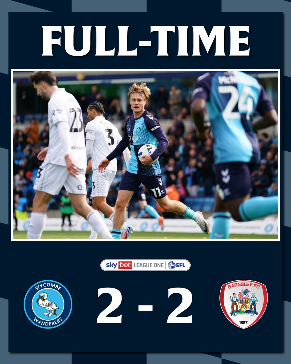 wwfcofficial's tweet image. Lowry&apos;s late equaliser secures a point for the Chairboys👏