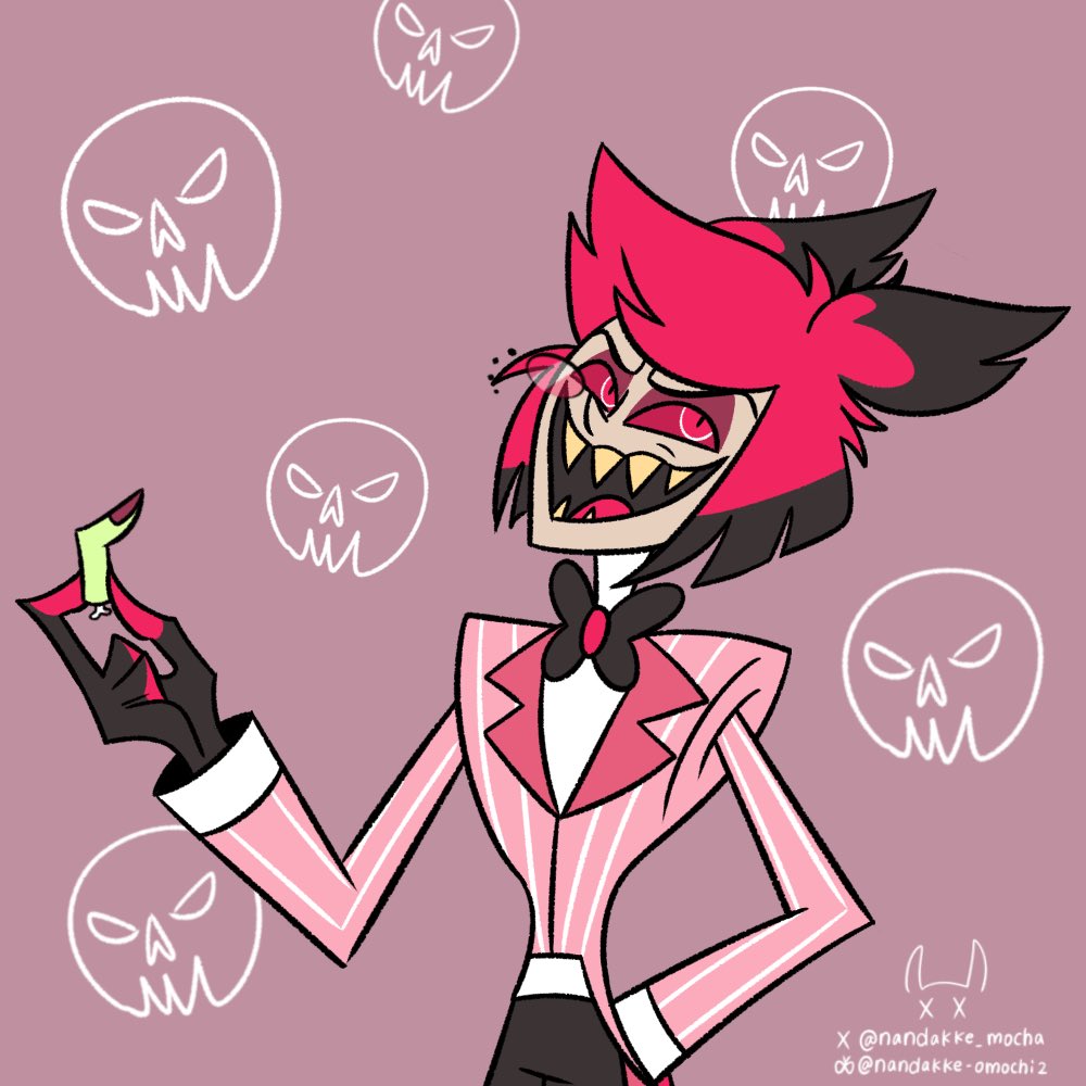 このお洋服すごく好き

#HazbinHotel 
#HazbinHotelAlastor 
#HazbinHotelFanart