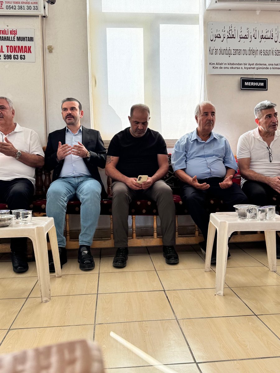 📍Haliliye 

Kirişçi ailesine taziye ziyaretinde bulunarak, başsağlığı dileklerimizi ilettik.

Merhuma Cenab-ı Allah’tan rahmet, ailesi ve yakınlarına sabırlar diliyorum.

Rabbim mekanını cennet eylesin.