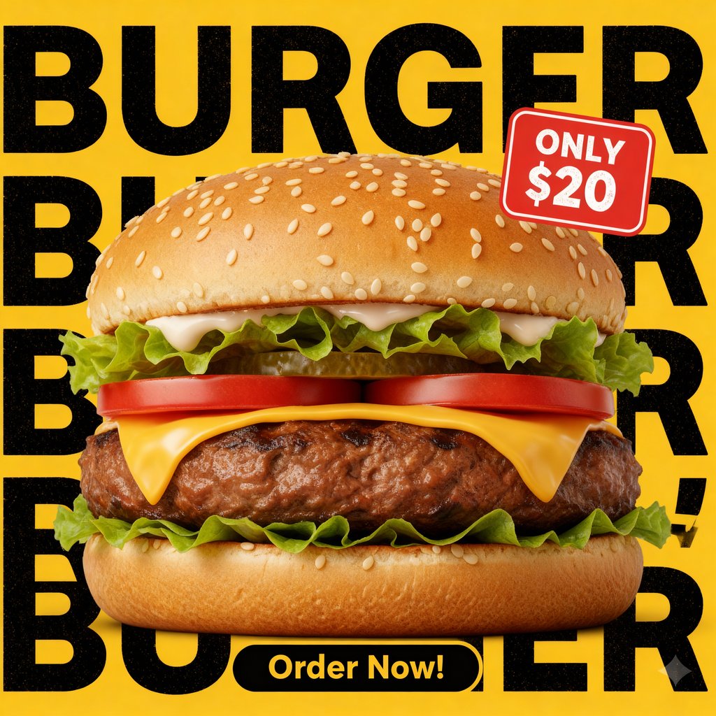 AvaAmelia93588's tweet photo. Delicious design that grabs attention 🍔🔥
Want posts like this for your brand? Let’s create together!

#SocialMediaDesign #CreativePosts #MarketingVisuals #BrandDesign #ClientMagnet #ScrollStopper https://t.co/jfaKGNK6J1
