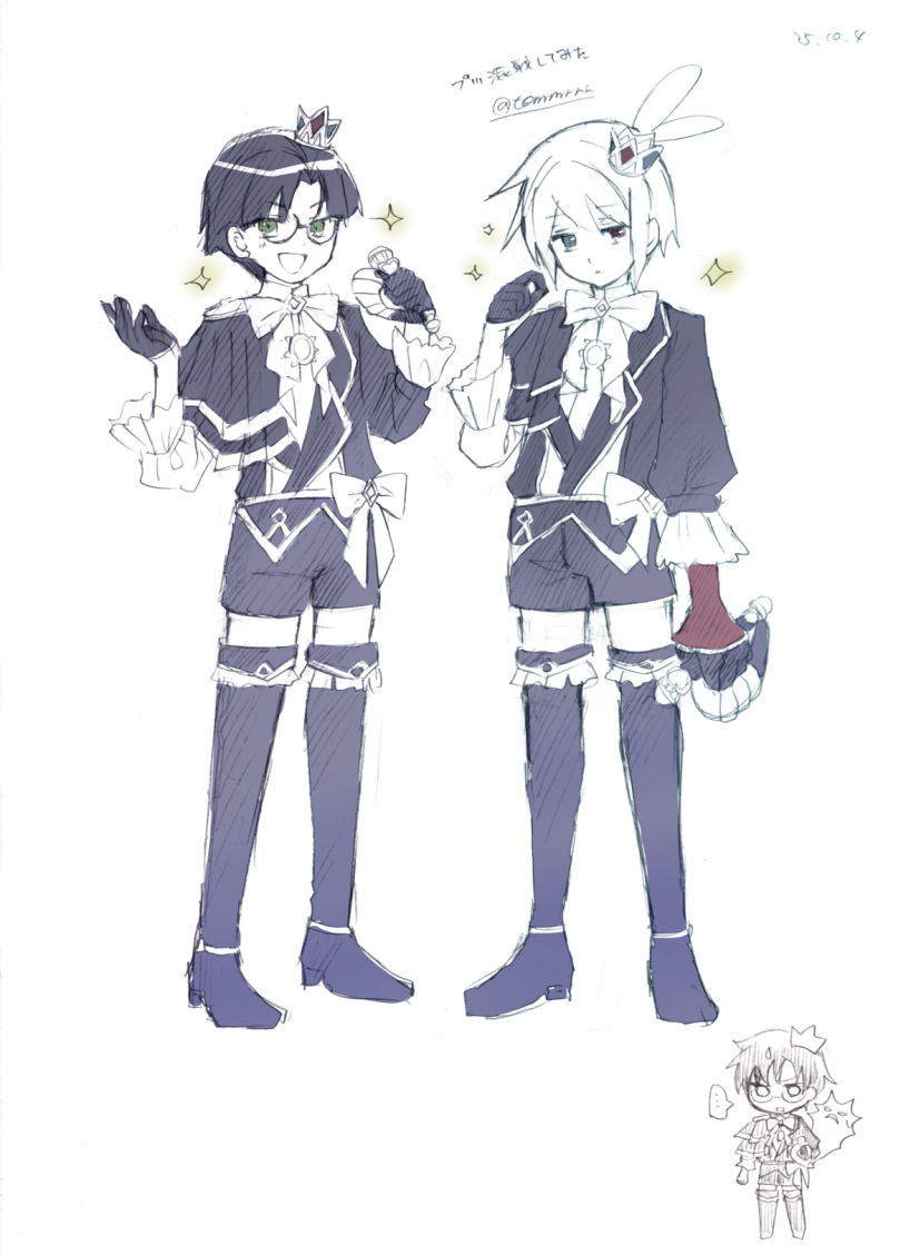 我慢できなくて着彩した！！👓＆🐞