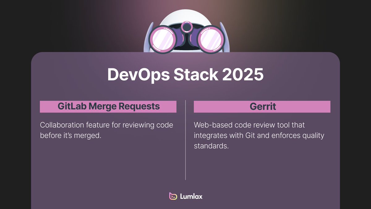 lumlax's tweet image. Source control & collaboration in 2025 just got a facelift. Check the stack DevOps teams rely on:
GitHub 🔵GitLab 🔴 Bitbucket
GitLab Merge Requests ⚪Gerrit
Lumlax 🟣GitHub PRs
#DevOps #Collaboration