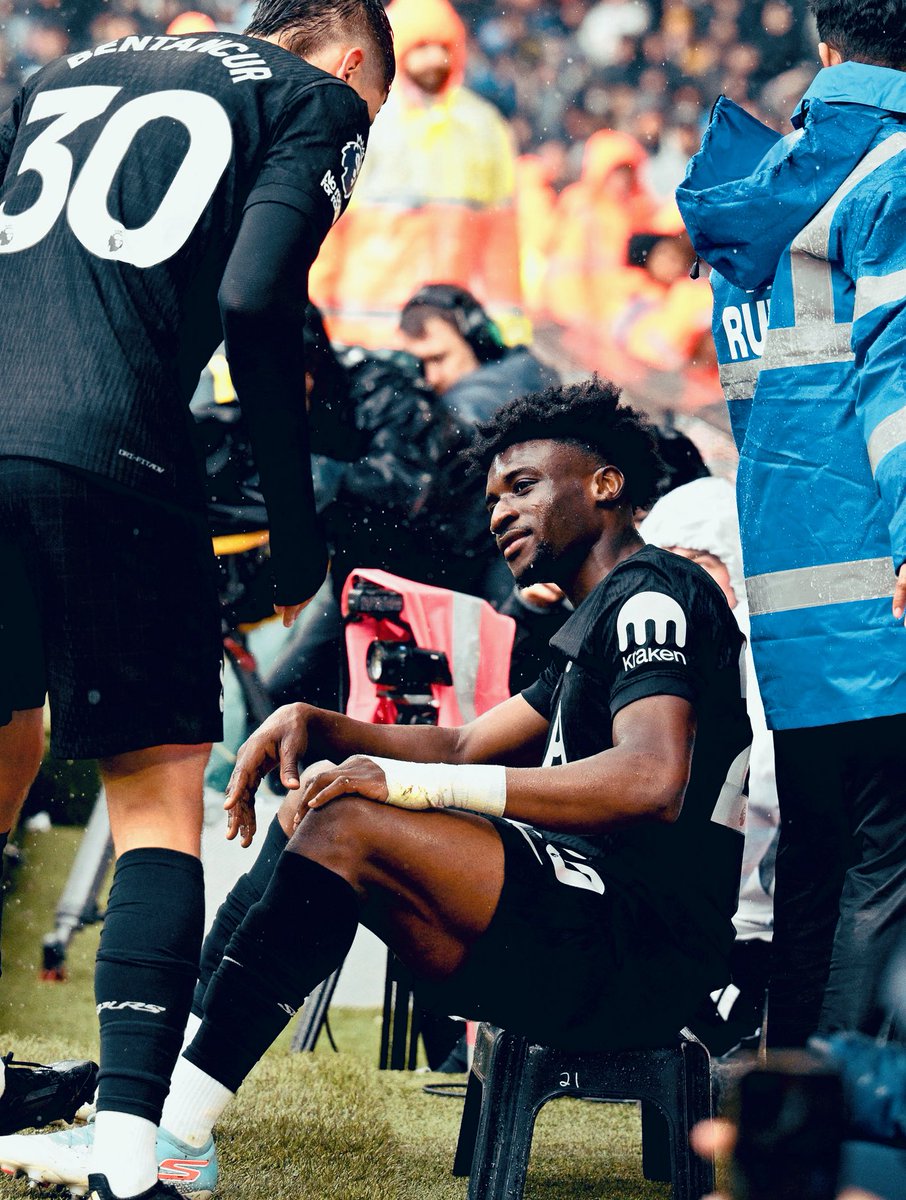 footy_hubX's tweet image. 🚨 Mohammed Kudus netted his first goal for Tottenham Hotspur — a special moment! ⚽✨⚫