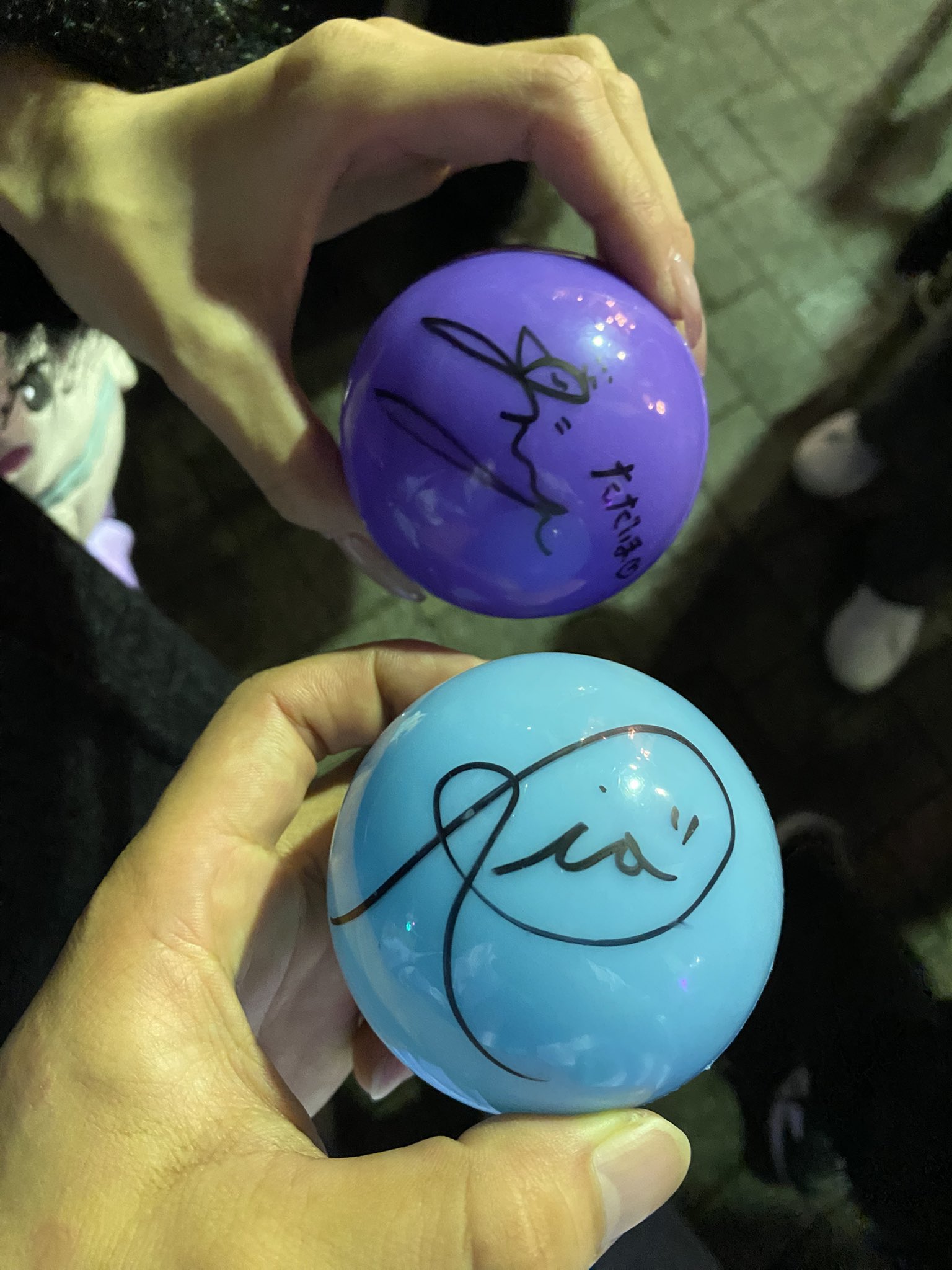 NiziU RIO リオ サインボール FACE TO FACE NiziU リオ サインボール