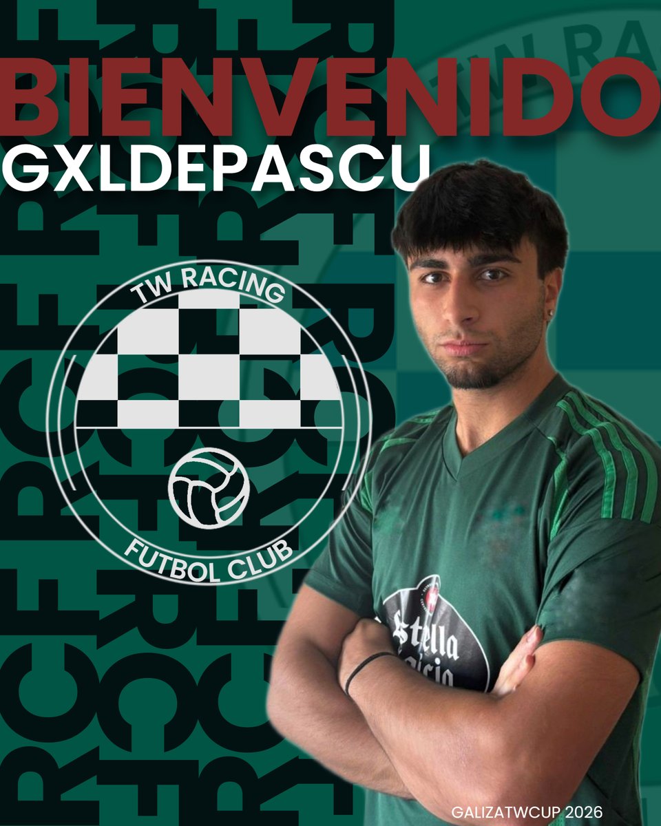OFICIAL | <a href="/Nachoct5/">Gxldepascu</a> se convierte en el segundo refuerzo de TWRacingFC de cara a la siguiente competición.

Más información en: sites.google.com/view/twracingf…

#TWRacingFC #Fichaje