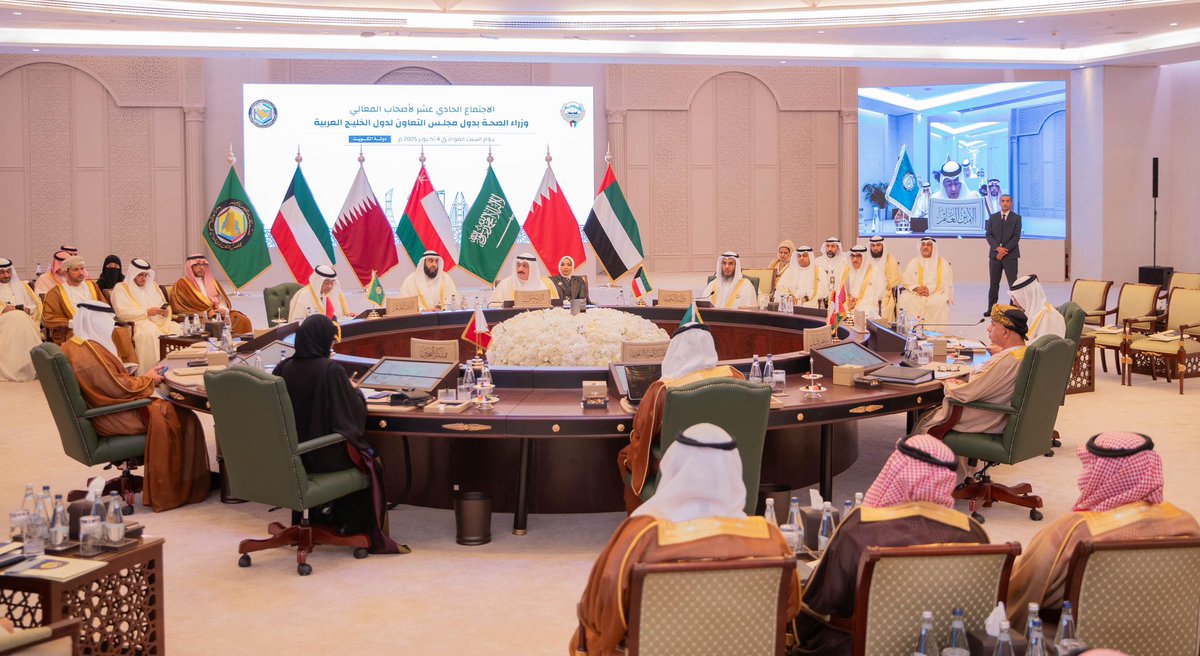 FahadAlJalajel's tweet photo. في الكويت، أرض القيم الأصيلة🇰🇼

سعدت بالمشاركة في اجتماع لجنة أصحاب المعالي والسعادة وزراء الصحة واجتماع مجلس وزراء الصحة؛ وذلك لدول مجلس التعاون لدول الخليج العربي، المنعقد في دولة الكويت الشقيقة، حيث جرى بحث سبل تعزيز التكامل والتعاون الصحي، ومواكبة أحدث التطورات لمواجهة التحديات المشتركة بما يسهم في تعزيز المنظومة الصحية الخليجية ورفع كفاءتها، وتحسين جودة الحياة في دول المجلس بما يلبي تطلعات شعوبنا.