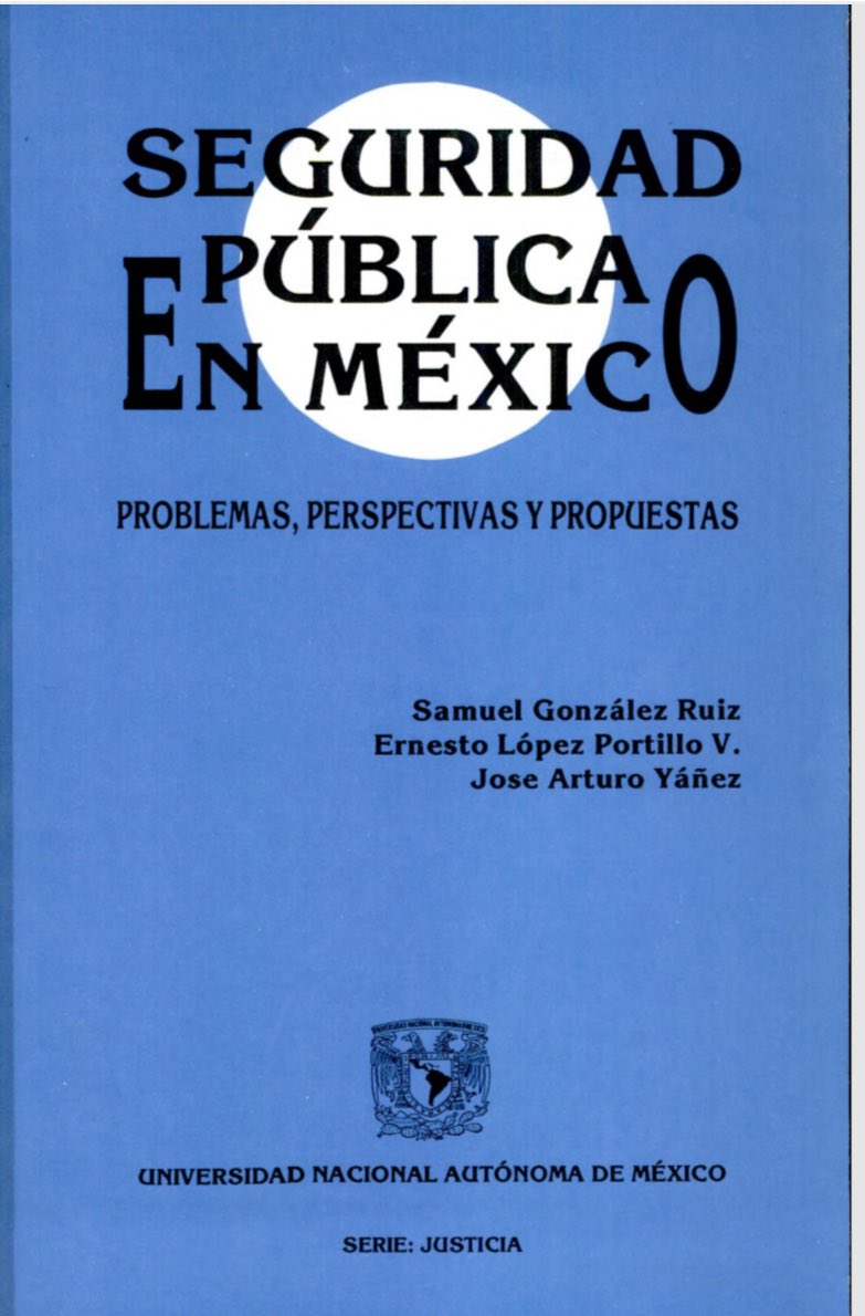“El que las Fuerzas Armadas participen en acciones contra el narcotráfico las expone a la corrupción, vulnerando su función fundamental: la defensa del Estado” (p. 84). 1994.

Más de 30 años insistiendo. 

Las vidas son trayectorias. 

books.google.com.mx/books?id=Cp1Ku…